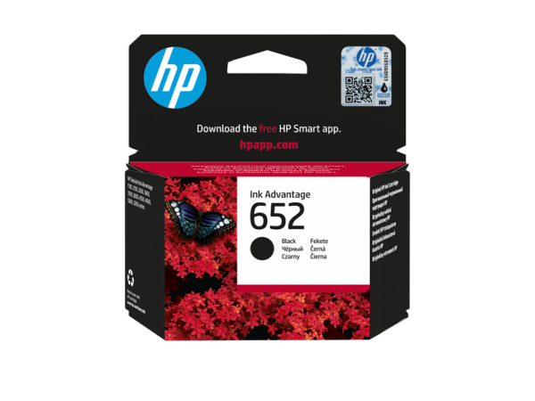 Cartuș cerneala original HP 652 Black