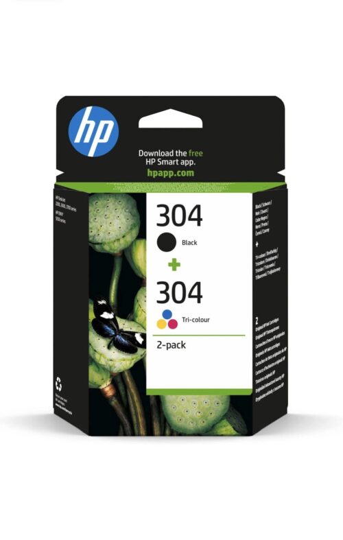 hp 304 combo 2 pack Set cartuse cerneala HP 304 Black + Tri-color Original 2Pack